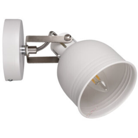 Faretto parete/soffitto DERATO bianco E14 8W Kanlux 35641