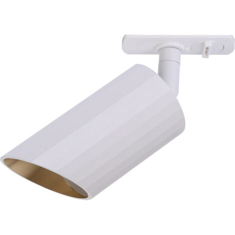 Faretto Per Binario Lipari Moderno Alluminio Bianco 1 Luce