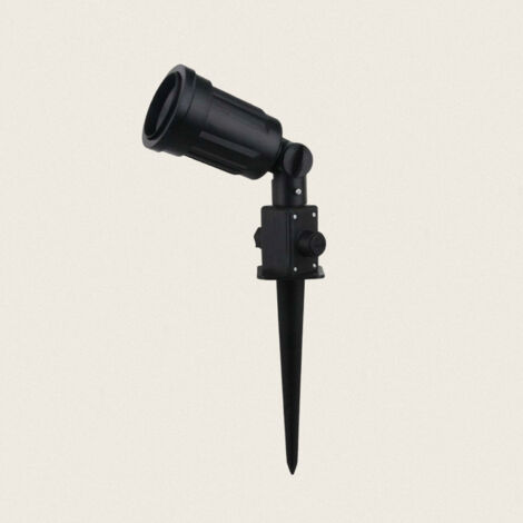 Faretto per Esterno con Picchetto Alcorisa per Lampadina E27 Nero