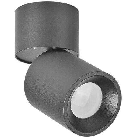 Faretto plafone orientabile GU10 nero Polux Astra 314079