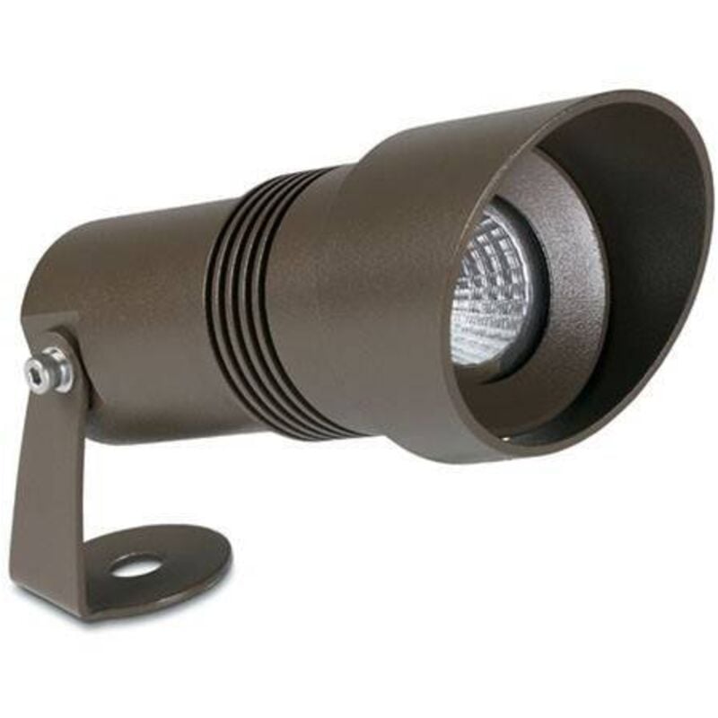Micro - Faretto led da esterno Marrone 740lm 3000K IP65 - Leds-c4
