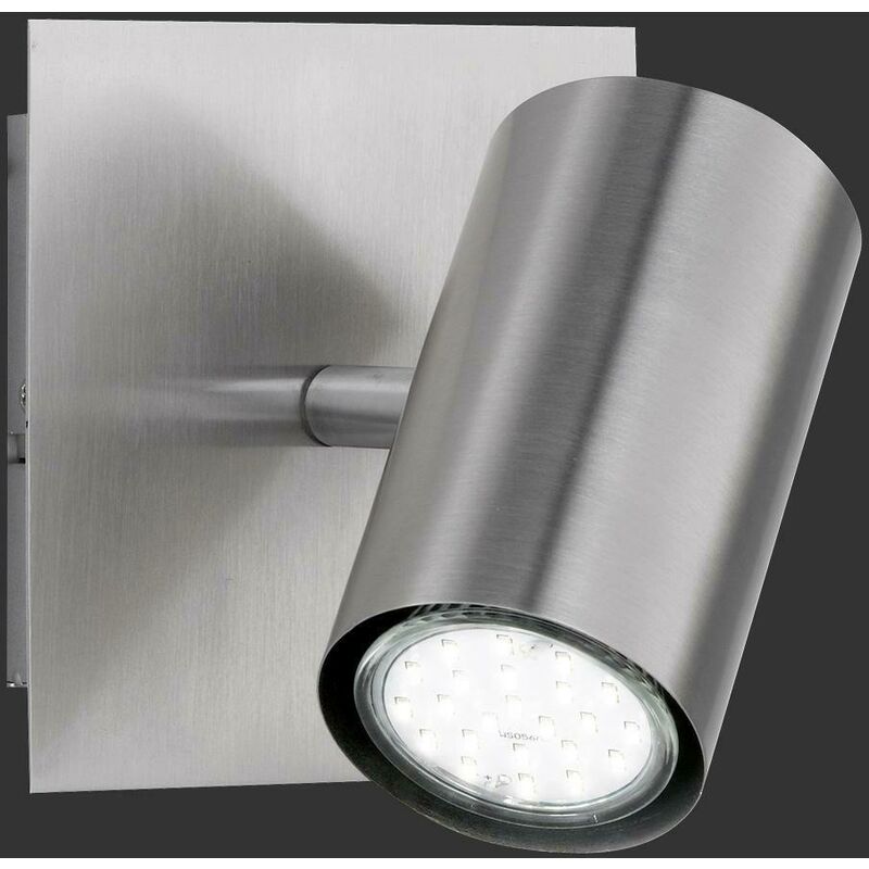 Image of Italia marley lampada da parete orientabile 25w attacco gu10 colore nichel opaco materiale metallo 802400107 - Trio Lighting