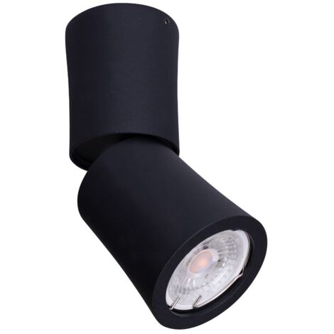 Faretto soffitto moderno nero DOT 1xGU10 50W C0157