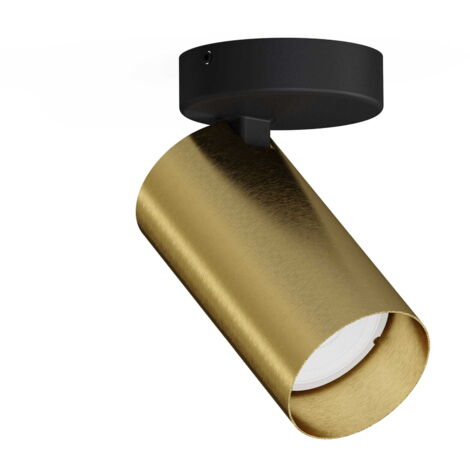 Faretto soffitto Nowodvorski Mono 7778 GU10 nero ottone