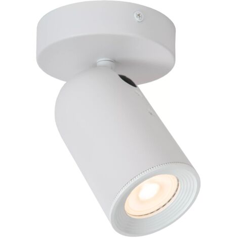 Faretto soffitto orientabile bianco 1xGU10 35W Lucide Punch