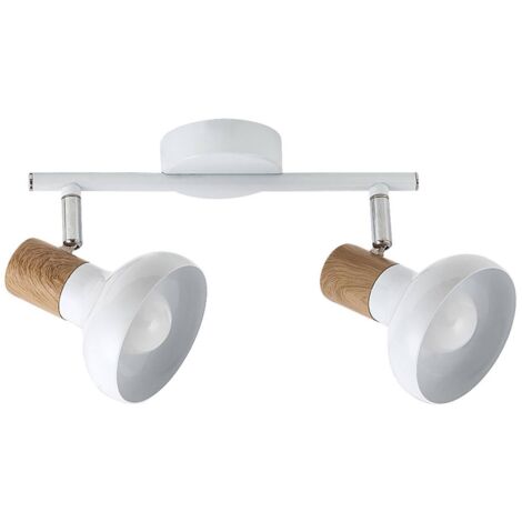 Faretto soffitto/parete bianco 2xE14 Holly Rabalux 5944