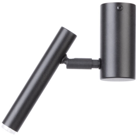 Faretto soffitto Sopel nero orientabile 20cm G9 Sigma