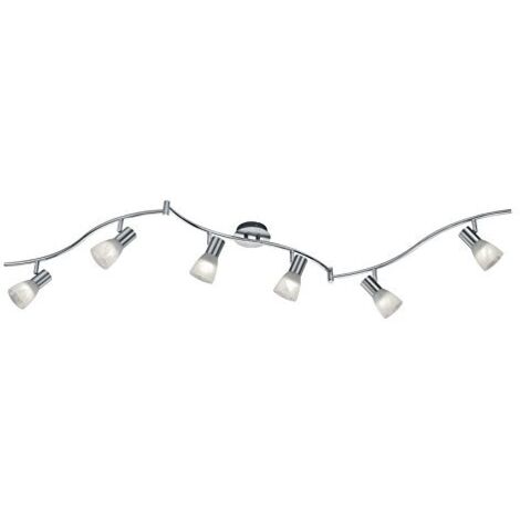 Faretto soffitto Trio Levisto argento 6xE14 871010607