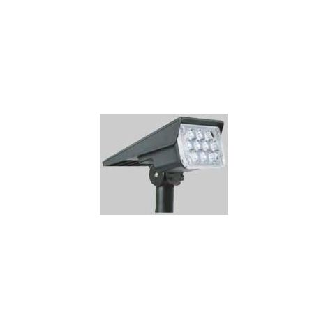 Faretto solare a led ideal star 4w - colore nero
