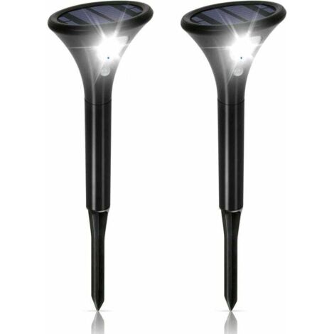 Faretto solare da esterno con sensore di movimento, impermeabile IP65, senza fili e orientabile, faretto di sicurezza a LED per giardino, vialetto, terrazza, ingresso, vialetto.