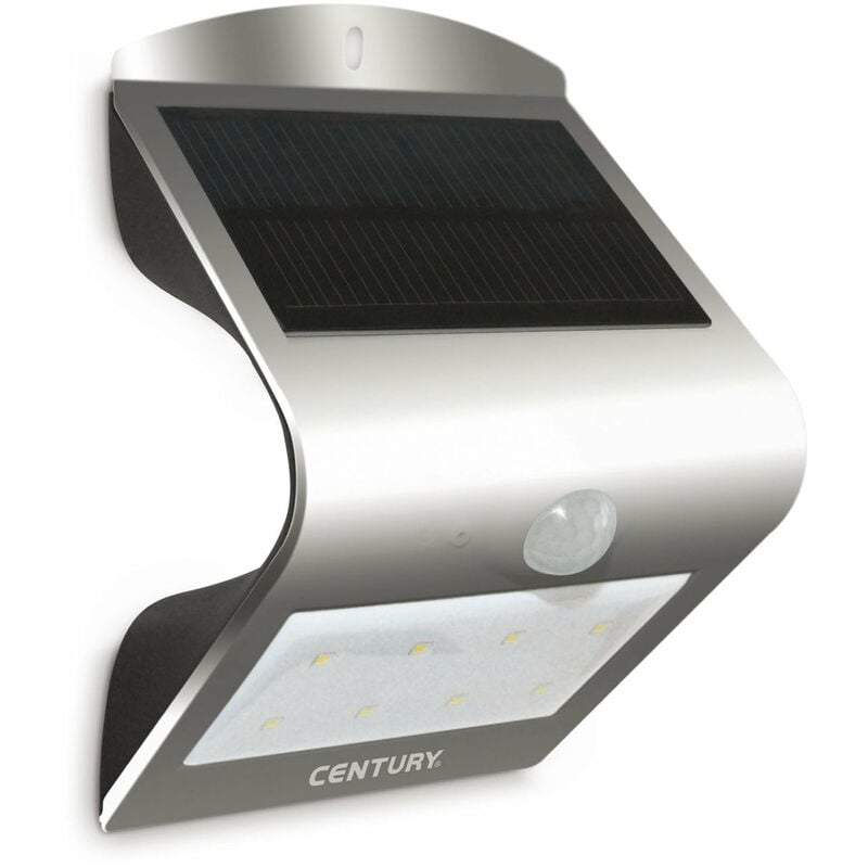Image of Faretto solare fotovoltaico da esterno a batteria Arcadia 1,5 Watt - silver - silver