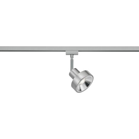 Faretto Spot Orientabile Binario Metallo Acciaio Satinato 3W Duoline GD Trio