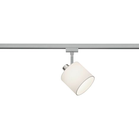 Faretto Tommy Spot Orientabile con Paralume Bianco 12 cm Duoline GD Trio