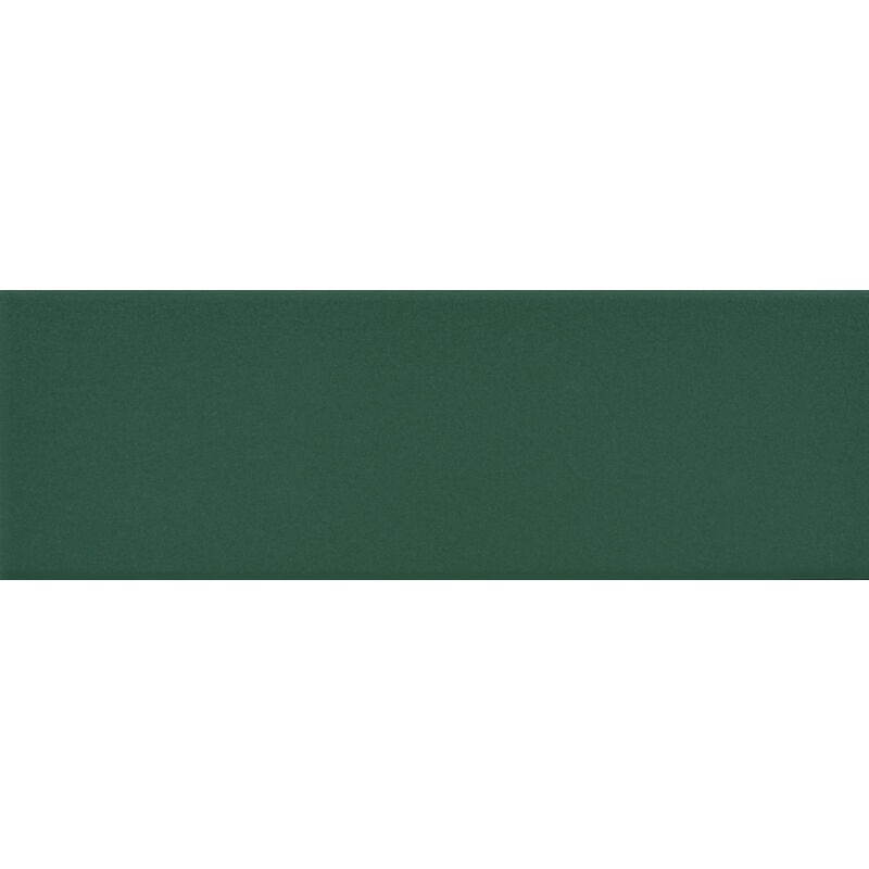 Carrelage sol / mur briquette rectangulaire uni vert émeraude mate 5X15 cm färgblock matt smeraldo FGB120M (vendu par boite de 0,60m2)