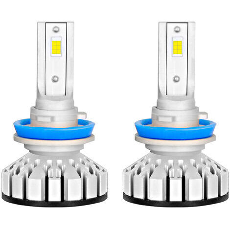Fari a LED, lampade, kit di illuminazione di conversione tutto in uno H11 H8 H9 HB2 9003 6000K 8000LM per bagagliaio auto SUV - H11 H8 H9