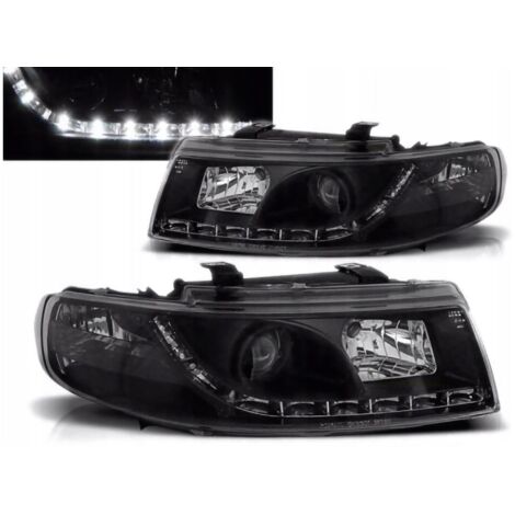 FARI A LED PER SEAT LEON 1M TOLEDO II DAL 1999 AL 2005 + LAMPADINE