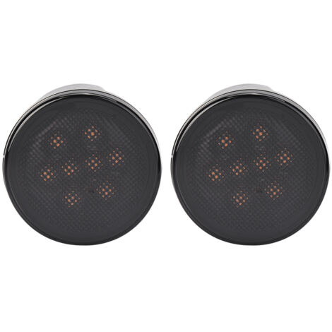 Fari fendinebbia a LED, indicatori di direzione ad alta visibilità, DC 12V, 2000K, 2 pezzi/set, 50.000 ore, impermeabili, super luminosi per auto