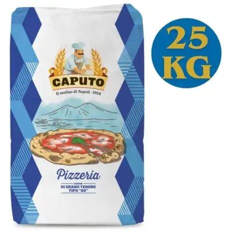 Farina Caputo Pizzeria Tipo 00 – Sacco da 25 kg per Impasti Perfetti