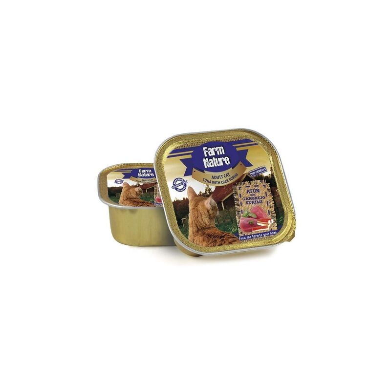 

Atún con Surimi de Cangrejo 100 g (Gatos) - Farm Nature