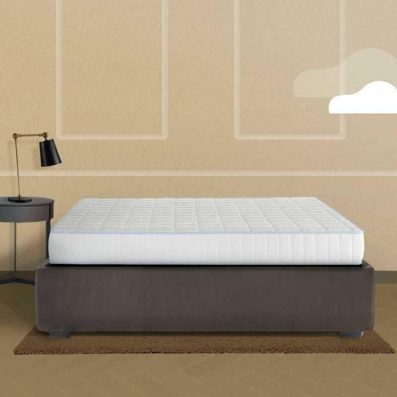 Matelas - h18cm - Mousse à mémoire de forme - Orthopédique et anatomique - Livré sous vide enroulé - 80x190 - Farmarelax