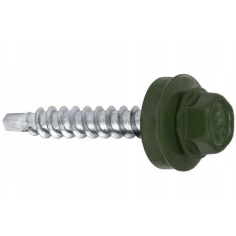 Farmerschraube 4,8x35mm 20Stk Sechskantkopf grau