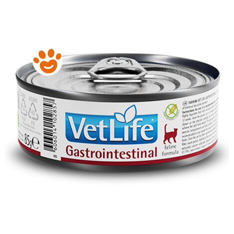 Farmina Cat Vet Life Gastrointestinal  - Farmina Cat Vet Life Gastrointestinal - Lattina Da 85 Gr