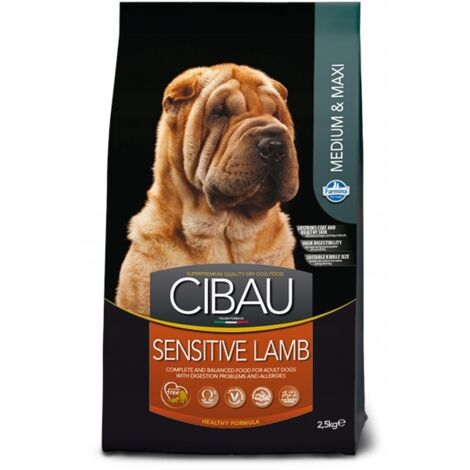 FARMINA CIBAU Sensitive Lamm Medium/Maxi - Trockenfutter