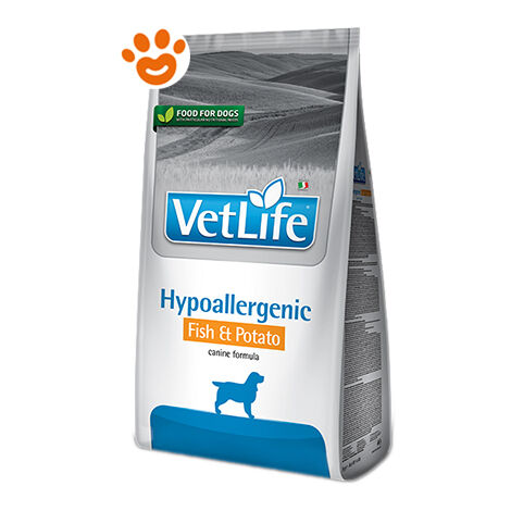 Farmina Dog Vet Life Hypoallergenic Pesce e Patate  - Sacco Da 2 Kg