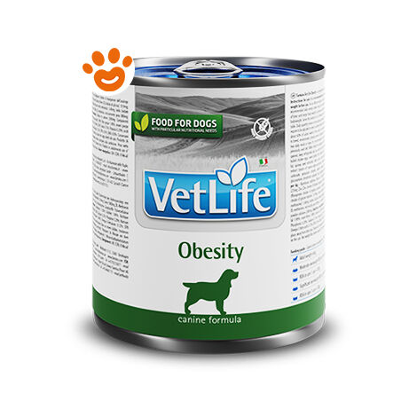 Farmina Dog Vet Life Obesity  - Farmina Dog Vet Life Obesity - Lattina Da 300 Gr