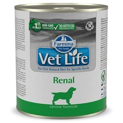 Farmina Dog Vet Life Renal  - Farmina Dog Vet Life Renal - Lattina Da 300 Gr