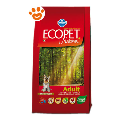 Farmina Ecopet Natural Dog Adult Mini Pollo - Farmina Ecopet Natural Dog Adult Mini Pollo - Sacco Da 2,5 Kg
