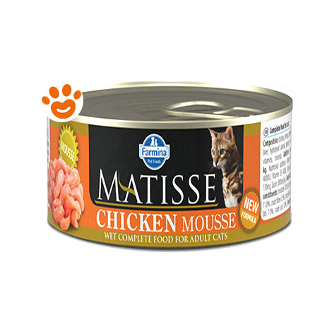 Farmina Matisse Cat Mousse Pollo  - Farmina Matisse Cat Mousse Pollo - Lattina Da 85 Gr