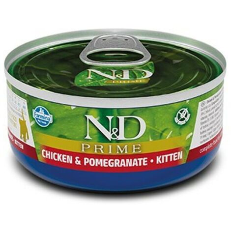 Farmina n&d cat prime chicken&pomegranate kitten 70g