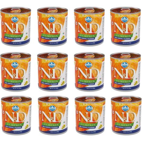 FARMINA N&D CHIEN AGNEAU MYRTILLE ADULTE 12x285g