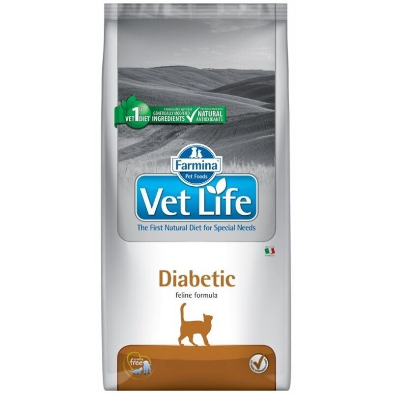 Farmina Cat Vet Life Diabetic Cat Vet Life Diabetic Sacco Da 2 Kg