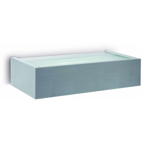 Faro 63186 - Aplique interior ECO AMBO Níquel mate Aluminio