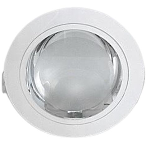 Faro a Incasso Diametro 230mm 2xE27 Bianco, HALL-BI
