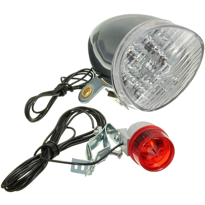 Faro a LED 6V Generatore di attrito per bici