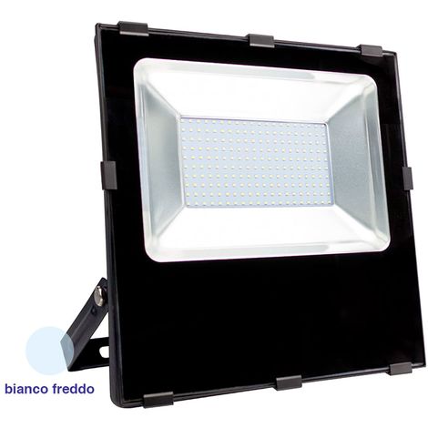 YIQIBRO Faretto LED da Esterno 200W 2 Pezzi, 20000LM Faro LED Esterno IP67  Impermeabile Faretti LED, 6500K Bianca Fredda Luce di Sicurezza per