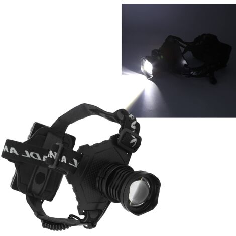 Faro a LED, regolabile liberamente fino a 90°, con ampia gamma di voltaggio, ideale per il campeggio in montagna.