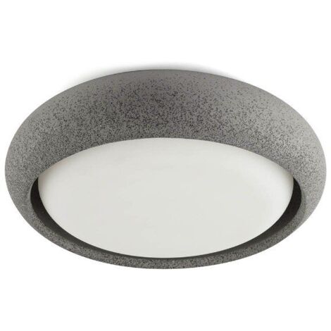 Faro Anga 240 Dunkelgraue LED-Deckenleuchte 18W 2700K IP44