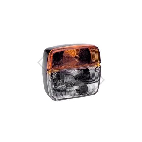 Faro anteriore 2 luci dx sx NEWGARDENSTORE per cabina trattore agricolo A08248