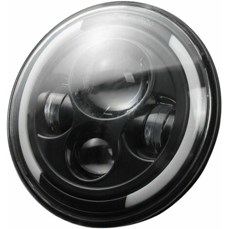 Faro anteriore a LED da 7 pollici e 150 W, faro anteriore a LED rotondo H4/H13, anabbagliante impermeabile 6500 K, 150 W