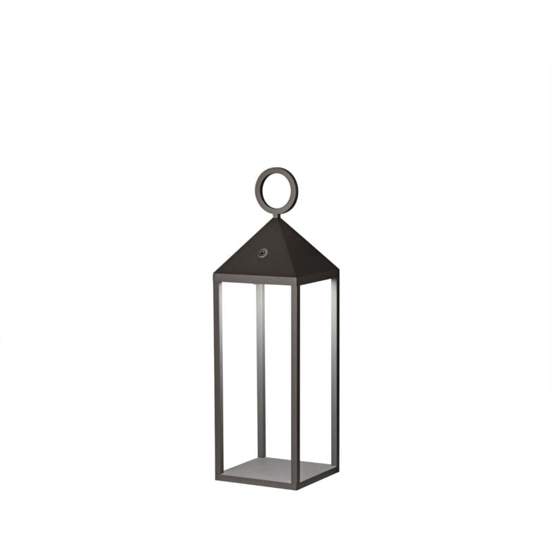 Faro Argus - Outdoor led Wall Lantern Dark Grey Portable 2W IP54