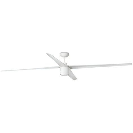 Faro Attos LED Ceiling Fan White 4 Blades 213cm 20W 3000K