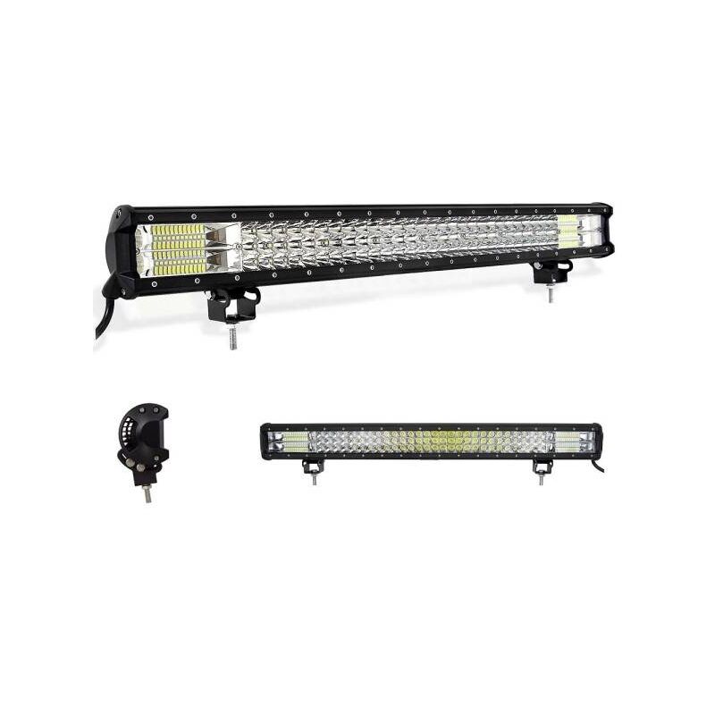 Image of Trade Shop Traesio - Trade Shop - Faro Barra Supplementare Profondita' Auto Fuoristrada 12v 24v 120led 432 w 6500k