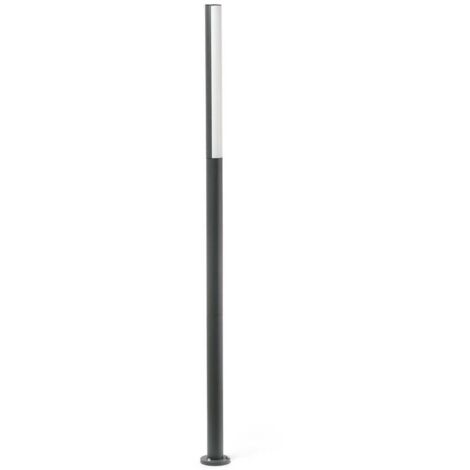 Faro Beret-3 - Lampione da esterno a LED Grigio scuro IP54