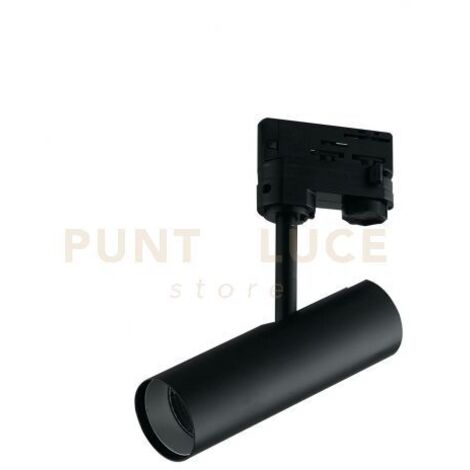 FARO BINARIO LED ROCKET NERO 7W 700LM 3000K 16,5X16,5X5CM