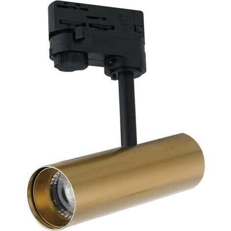FARO BINARIO LED ROCKET ORO 7W 700LM 4000K 16,5X16,5X5CM