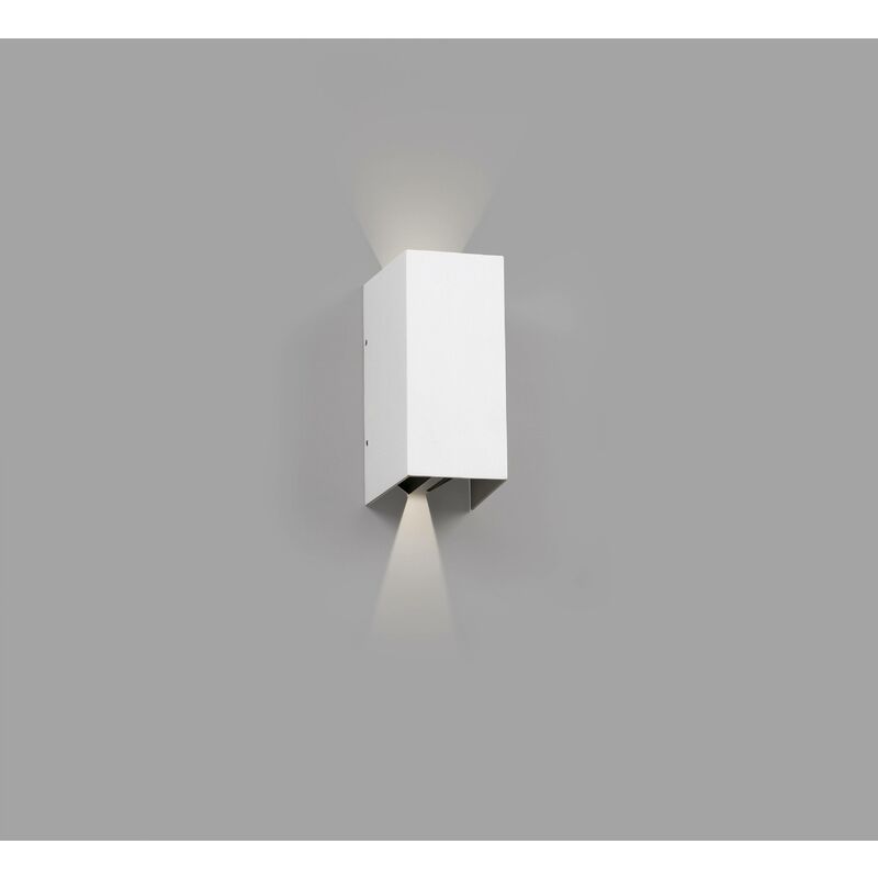 Faro Blind - Outdoor led Up Down Wall Lamp White 6W 3000K IP54